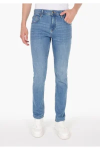Colin's Straight Fit Low Waist Straight Leg Men's Indigo jeans Trousers - Image 4