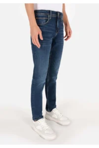 Colin's Straight Fit Men NAVY Blue jeans Pants - Image 4