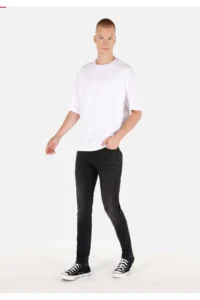 Colin's slim Fit Men Black jeans Pants - Image 3