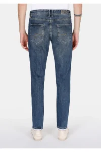 Colin's Straight Fit Low Waist Straight Leg Men's Indigo Jeans Trousers - Image 2