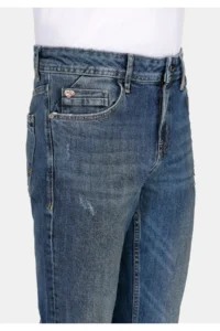 Colin's Straight Fit Low Waist Straight Leg Men's Indigo Jeans Trousers - Image 5