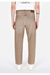 Colin's Baggy Fit Mid Waist Wide Leg Men's Brown Jeans Pants - Image 2