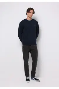 Colin's Regular Fit Mid Waist Tapered Leg Men's Black Jeans Pants - Image 3
