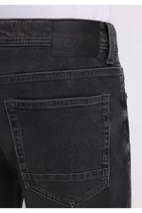 Colin's Regular Fit Mid Waist Tapered Leg Men's Black Jeans Pants - Image 6