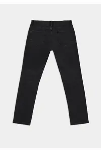 Colin's Regular Fit Mid Waist Tapered Leg Men's Black Jeans Pants - Image 8