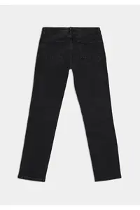 Colin's Straight Fit Low Waist Straight Leg Men's Black Jean Pants - Image 8