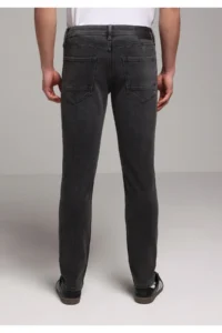 Colin's Straight Fit Low Waist Straight Leg Men's Black Jeans Pants - Image 2