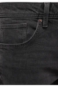Colin's Straight Fit Low Waist Straight Leg Men's Black Jeans Pants - Image 5