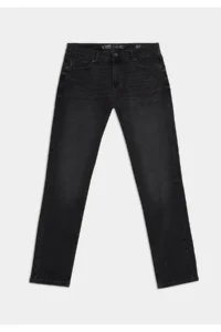 Colin's Straight Fit Low Waist Straight Leg Men's Black Jeans Pants - Image 7