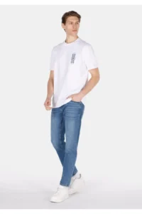 Colin's Straight Fit Low Waist Straight Leg Men's Green Ecologic Jeans Trousers