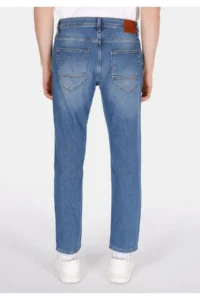 Colin's Straight Fit Low Waist Straight Leg Men's Green Ecologic Jeans Trousers - Image 2