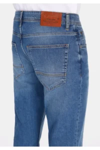 Colin's Straight Fit Low Waist Straight Leg Men's Green Ecologic Jeans Trousers - Image 6