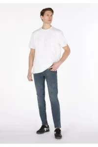 Colin's Straight Fit Low Waist Straight Leg Men's Indigo Jeans Trousers - Image 3