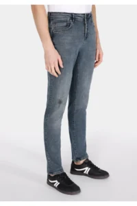 Colin's Straight Fit Low Waist Straight Leg Men's Indigo Jeans Trousers - Image 4