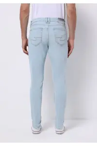 Colin's slim Fit Men Bleach Indigo denim jeans Pants - Image 2