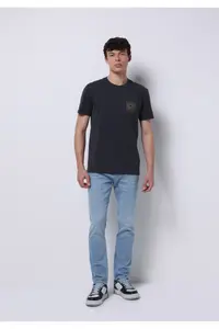 Colin's Straight Fit Low Waist Straight Leg Men's Indigo Ecologic Jeans Trousers - Image 3