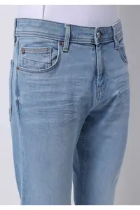Colin's Straight Fit Low Waist Straight Leg Men's Indigo Ecologic Jeans Trousers - Image 6