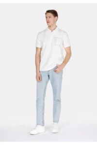 Colin's 042 John slim Straight   Men Blue jeans Pants - Image 3