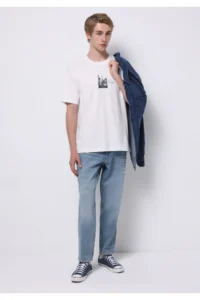 Colin's Balloon Fit Men Light Indigo denim jeans Pants