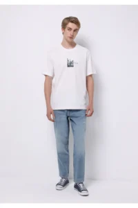 Colin's Balloon Fit Men Light Indigo denim jeans Pants - Image 3