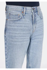 Colin's Loose Tapered Fit Men's Light Indigo denim Jeans Trousers - Image 5