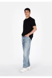 Colin's Regular Fit Men Indigo Ecologic jeans Pants - Image 3