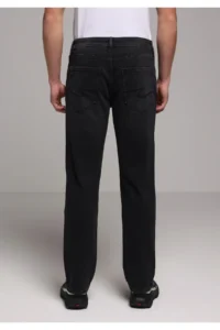 Colin's Regular Fit Men Black Black denim jeans Pants - Image 2