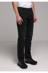 Colin's Regular Fit Men Black Black denim jeans Pants - Image 4