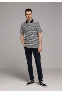 Colin's slim Fit Men Blue Black denim jeans Pants