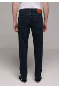 Colin's slim Fit Men Blue Black denim jeans Pants - Image 2