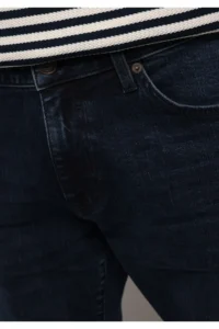 Colin's slim Fit Men Blue Black denim jeans Pants - Image 5