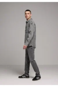 Colin's Straight Fit Men Black denim jeans Pants