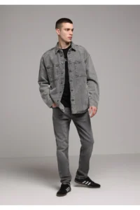 Colin's Straight Fit Men Black denim jeans Pants - Image 3