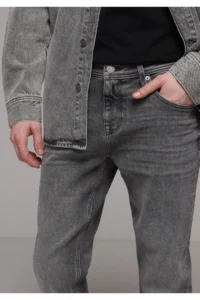 Colin's Straight Fit Men Black denim jeans Pants - Image 5