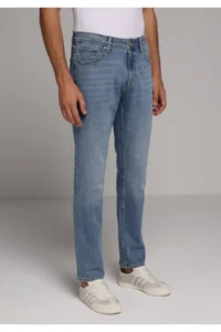 Colin's Regular Fit Men Light Indigo denim jeans Pants - Image 4