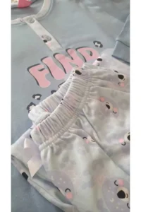 Tarık Girls' Pajama Set interlock Winter Long Sleeve - Image 2