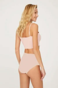 Cottonhill High Waist Basic Laser Cut Bikini Panties 6 Pack-2 - Image 6