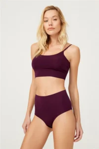Cottonhill High Waist Basic Laser Cut Bikini Panties 5 Pack - 2 - Image 5
