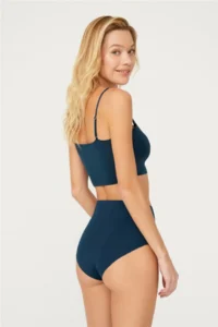 Cottonhill High Waist Basic Laser Cut Bikini Panties 5 Pack - 2 - Image 7