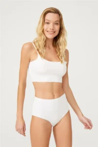Cottonhill High Waist Basic Laser Cut Bikini Panties 3 Pack - 3 - Image 4