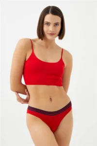 Cottonhill Sports Basic Cotton Bikini Panties 3 Sets Paket - 3 - Image 3
