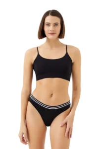 Cottonhill Sports Basic Cotton Bikini Panties 3 Sets Paket - 3 - Image 4