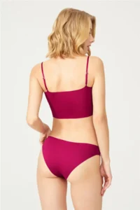 Cottonhill Basic Non-Marking Laser Cut Women's Bikini Panties 7 Pack - 2 - Image 2