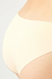Cottonhill Basic Non-Marking Laser Cut Women's Bikini Panties 3 Pack - 4 - Image 7