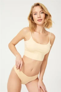Cottonhill Basic Non-Marking Laser Cut Women's Brazilian Panties 3 Pack - 5 - Image 8