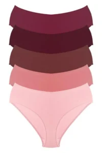 Cottonhill Cotton Wide Brim Bato Panties 5 Sets Package-2