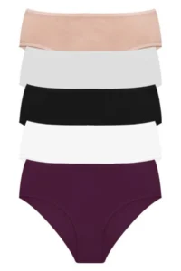 Cottonhill Cotton Wide Brim Bato Panties 5 Sets Package-3