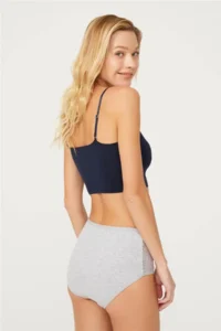 Cottonhill Lace Detailed Classic Cotton Bato Panties 3 Pack - 3 - Image 2