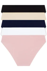 Cottonhill Basic Cotton Women Bikini Panties 5 Sets Paket - Image 3