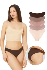 Cottonhill Cotton Women Bikini Panties 5 Sets Paket - Image 2